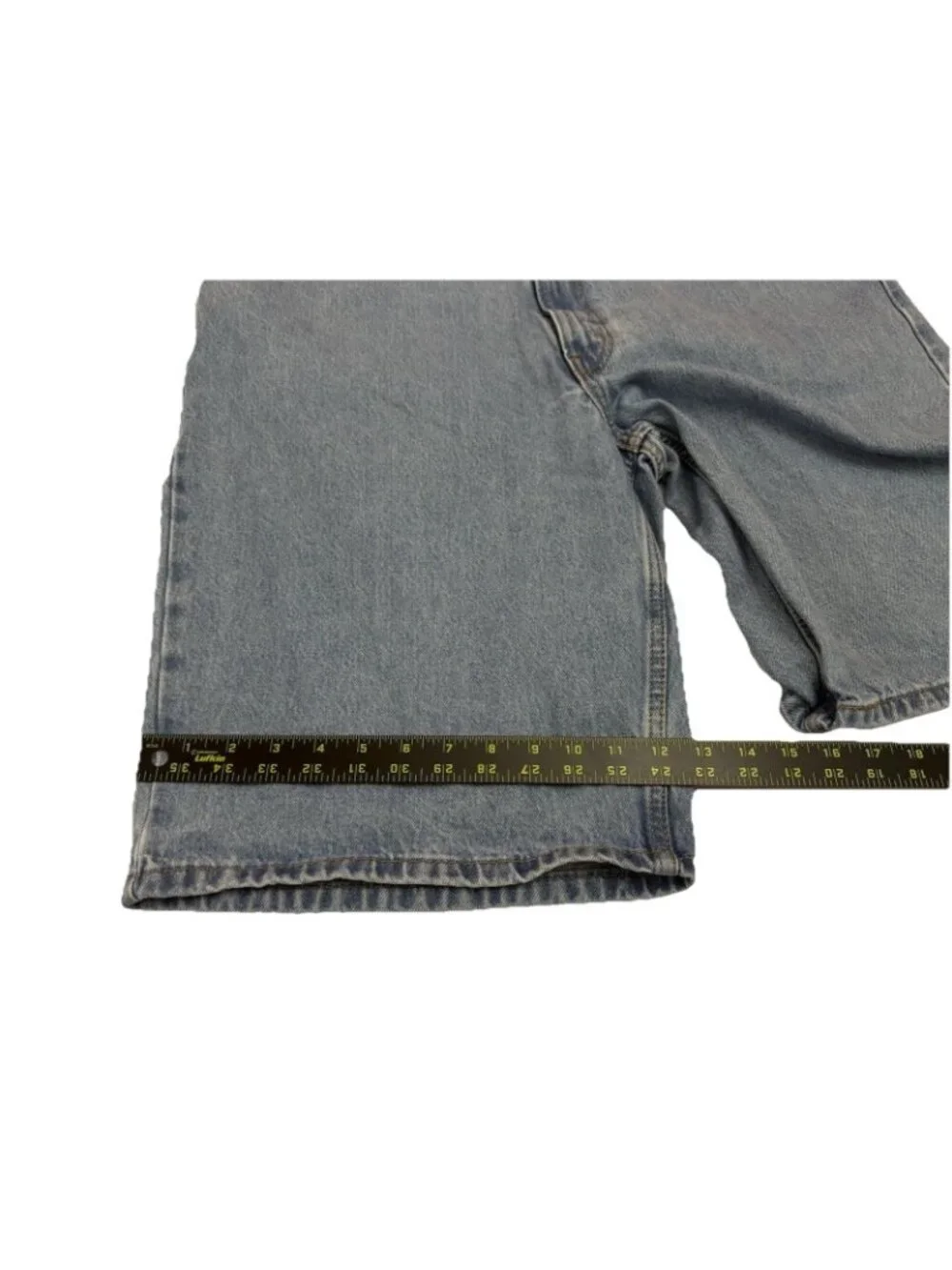 Levi’s 569 Loose Straight Denim Shorts Mens 40 Light Wash Blue Jean Shorts